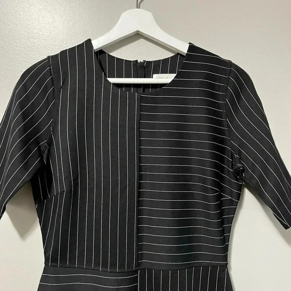 InWear Ivonnel  Pinstripe Short Sleeve Sheath Dress - Picture 9 of 14